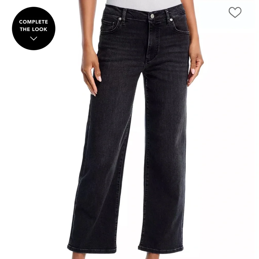 Frame Denim The Mellow straight wide leg jeans Starship - Picture 1 of 7